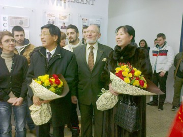 Ambasadorul Chinei, vizită la Universitatea „Andrei Şaguna”
